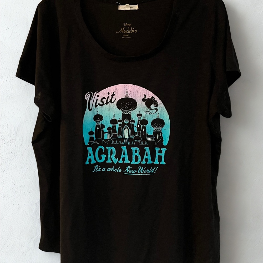 Maurices Aladdin Black Tee Plus Size